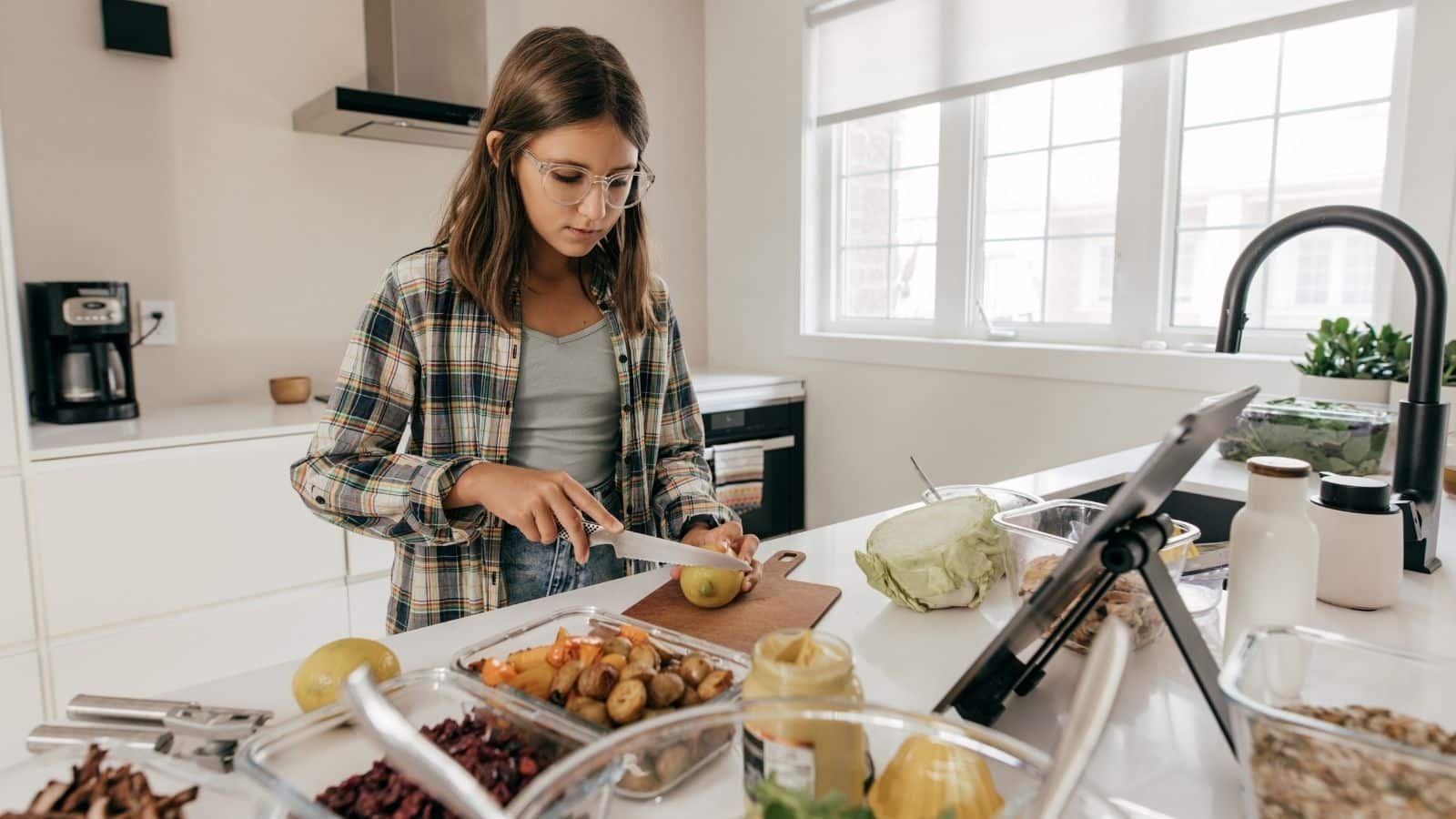Teenager meal planning and prepping
