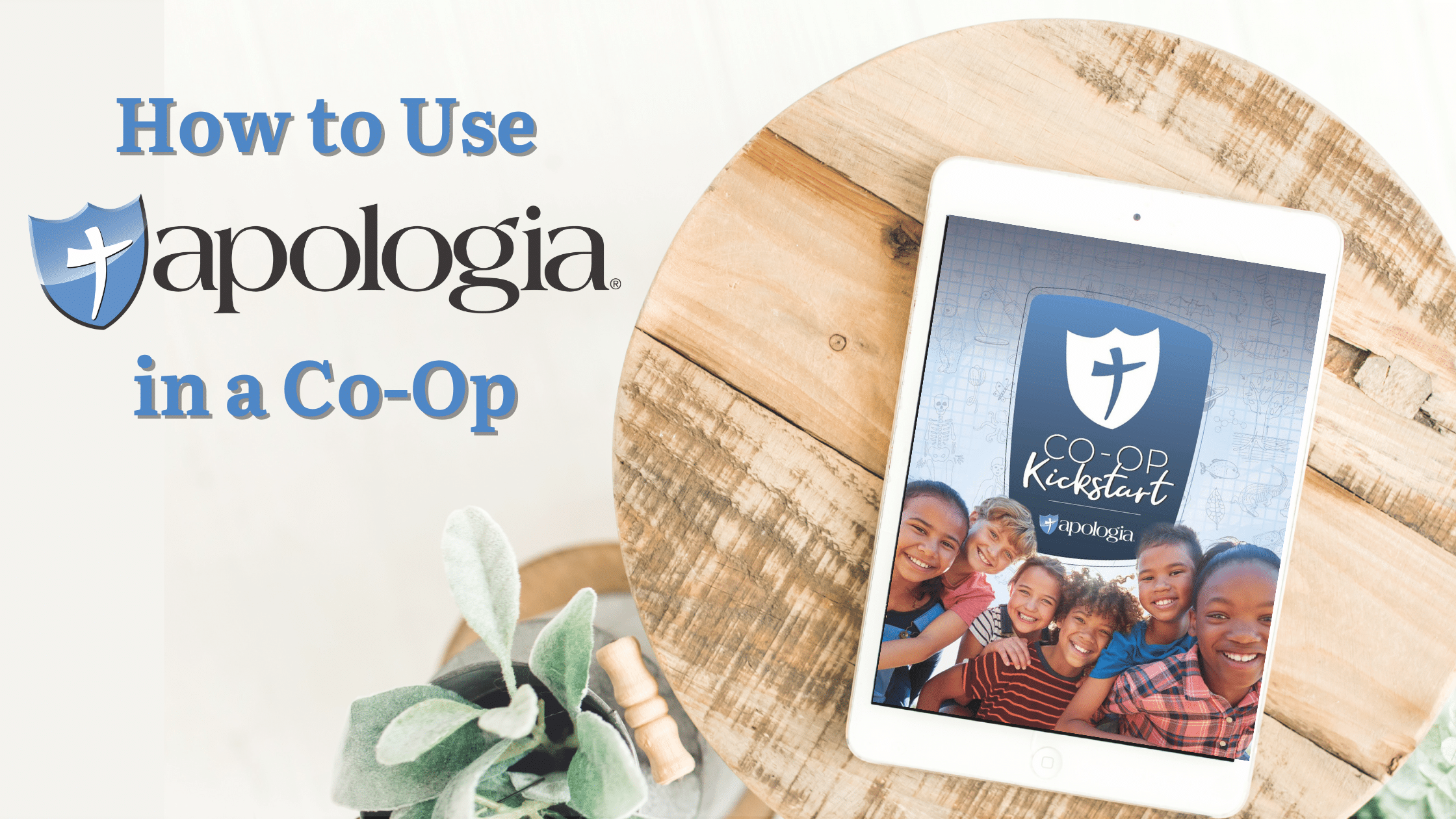 How to Use Apologia in a Co-Op blog feature image