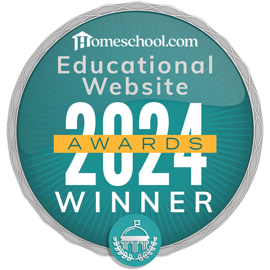 Homeschool.com 2024 awards winner logo