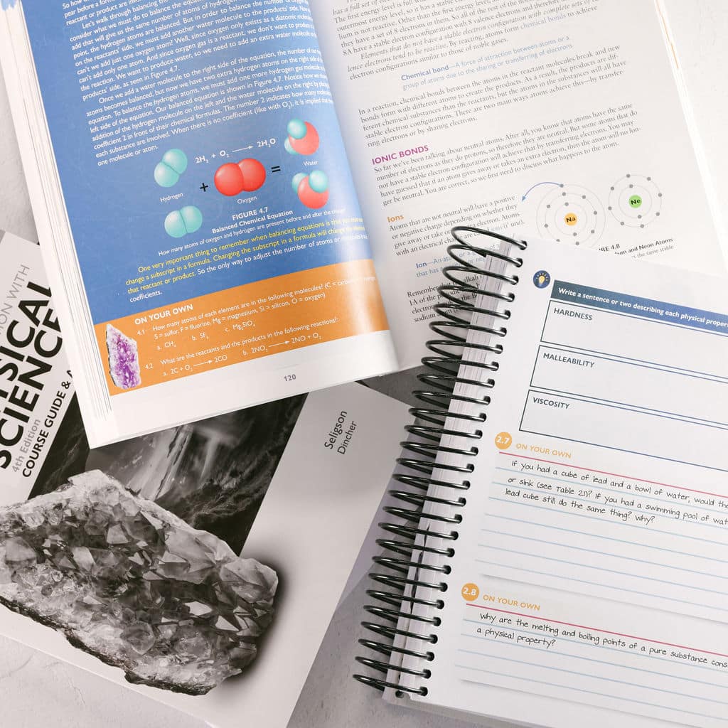 Exploring Creation with Physical Science 4th edition Advantage Set - Textbook, Course Guide & Answer Key with Test Pages, and Student Notebook