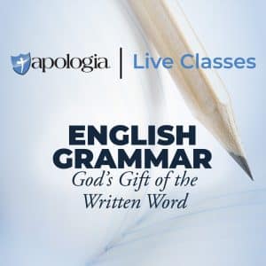 In Apologia’s Live Class, English Grammar: students will develop their skills in basic grammar by surveying significant concepts of the English language
