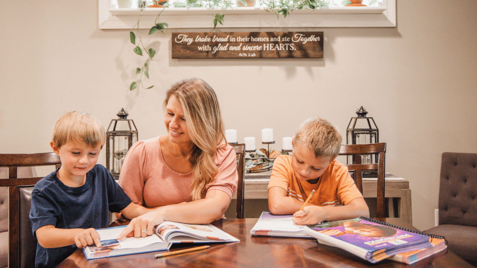 Tips for Creating a Homeschool Daily Schedule from a Full Time, Working Mom