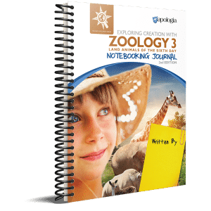 Zoology 3 Notebooking Journal from Apologia
