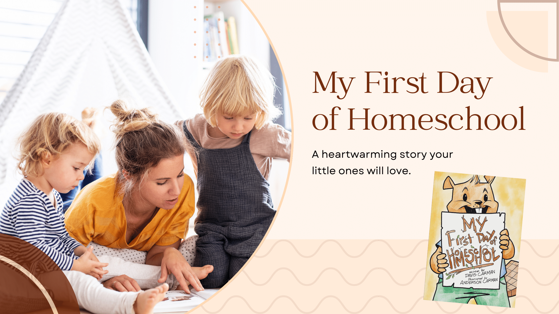 My First Day of Homeschooling blog feature image