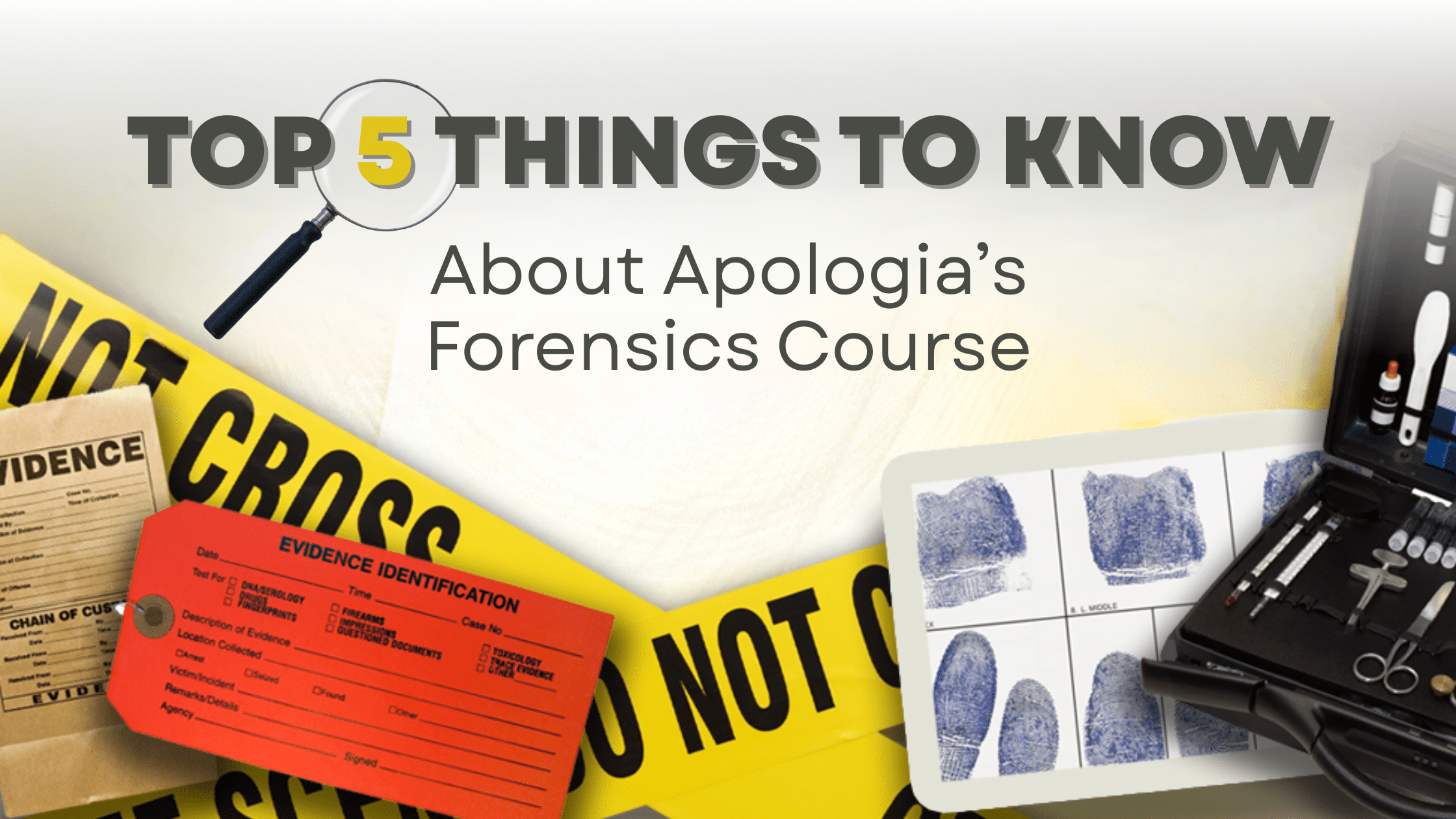 Top 5 Things to Know about Apologia's Exploring Creation with Forensics course