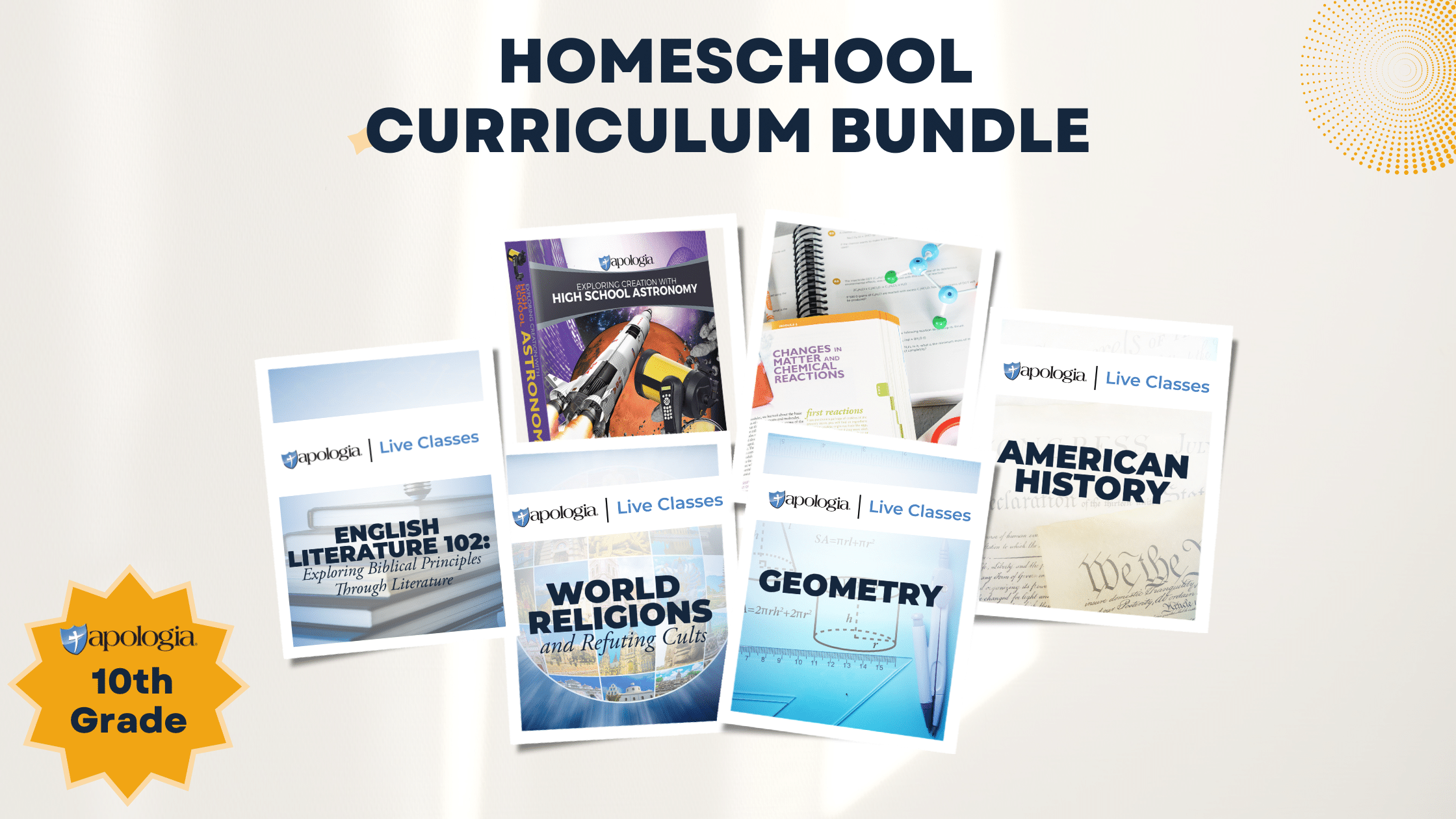 10th Grade Curriculum blog post feature image