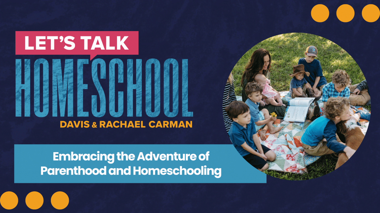 Embracing the Adventure of Parenthood and Homeschooling blog feature image